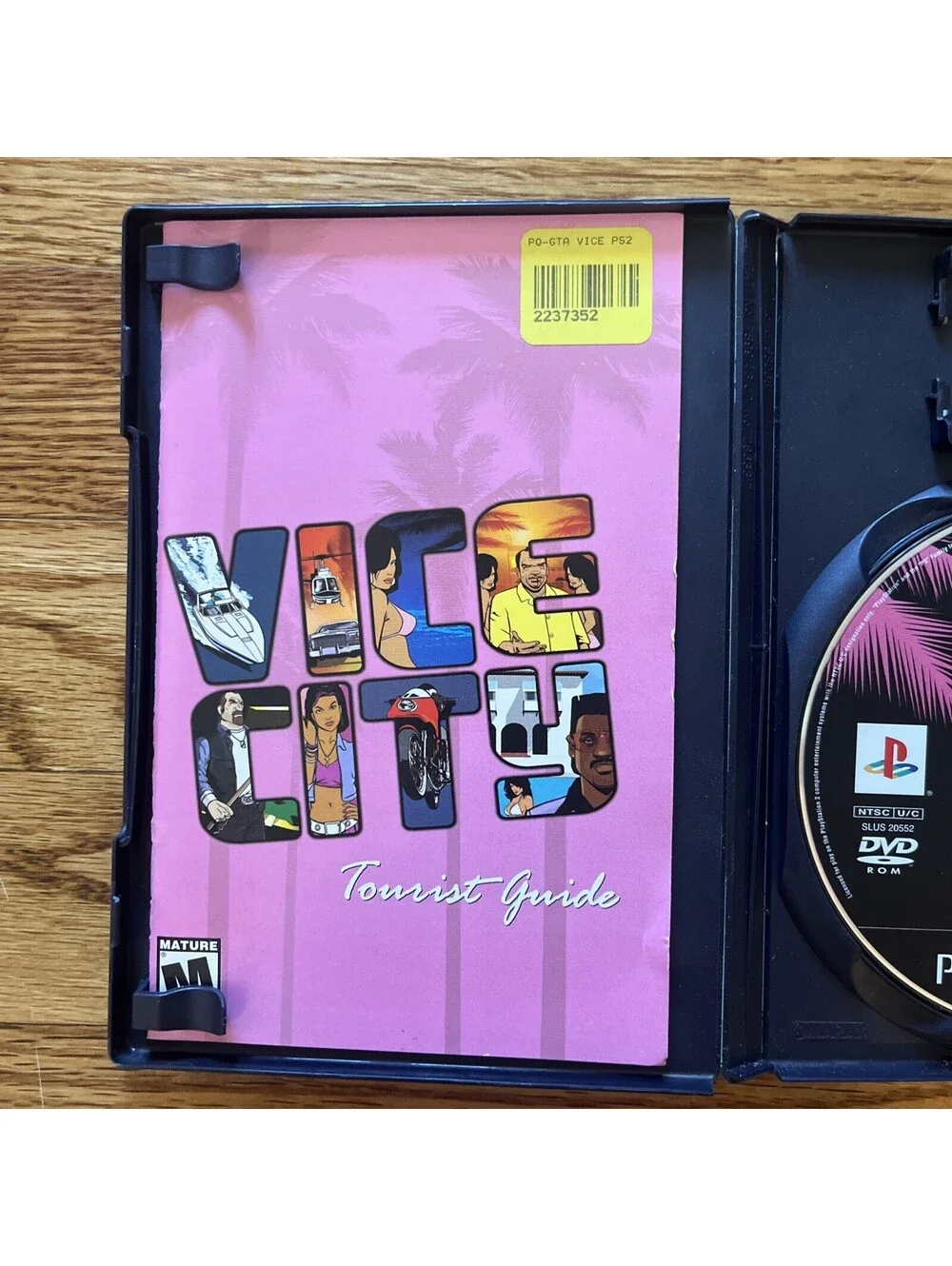 Rockstar Games Grand Theft Auto: Vice City Sony PlayStation 2 - POSTER INCLUDED!